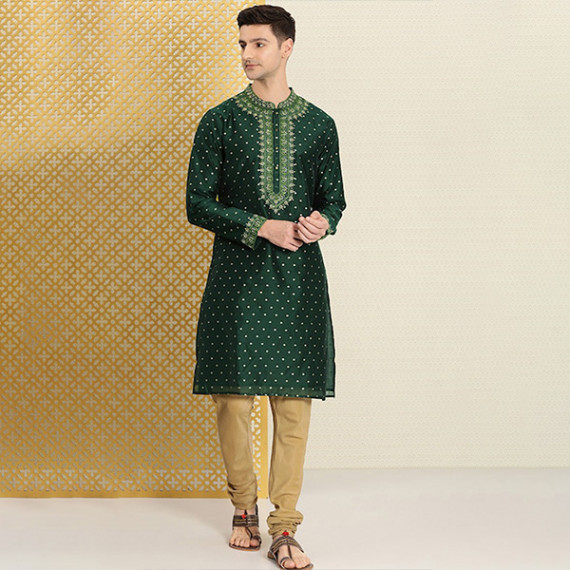 https://fazhionshore.com/products/men-green-gold-toned-ethnic-motifs-embroidered-thread-work-jashn-kurta