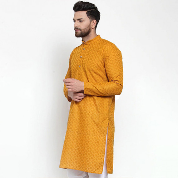 https://fazhionshore.com/products/men-mustard-yellow-thread-work-cotton-kurta