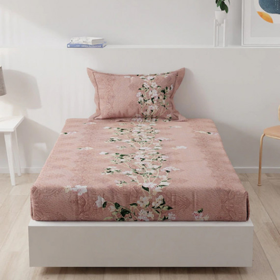 https://fazhionshore.com/products/peach-coloured-green-225-tc-single-bedsheet-with-1-pillow-covers