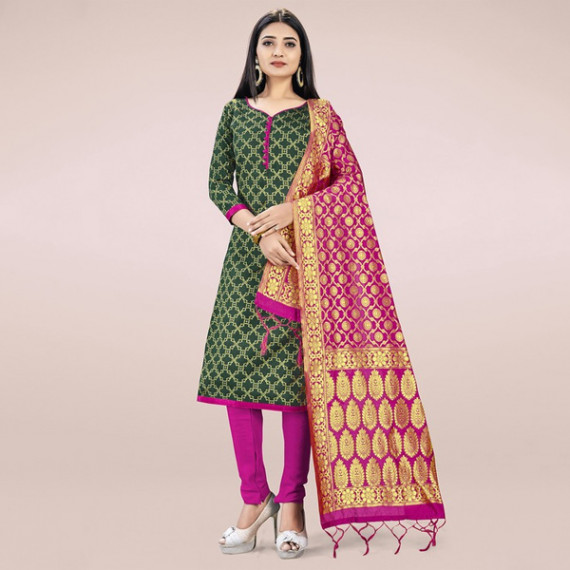 https://fazhionshore.com/products/green-pink-unstitched-dress-material