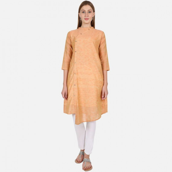 https://fazhionshore.com/products/women-orange-solid-a-line-cotton-kurta