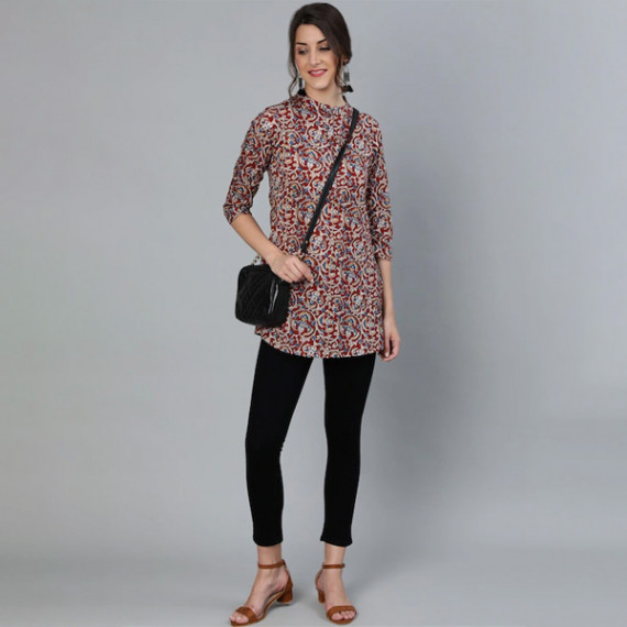 https://fazhionshore.com/products/womens-maroon-cream-coloured-printed-tunic