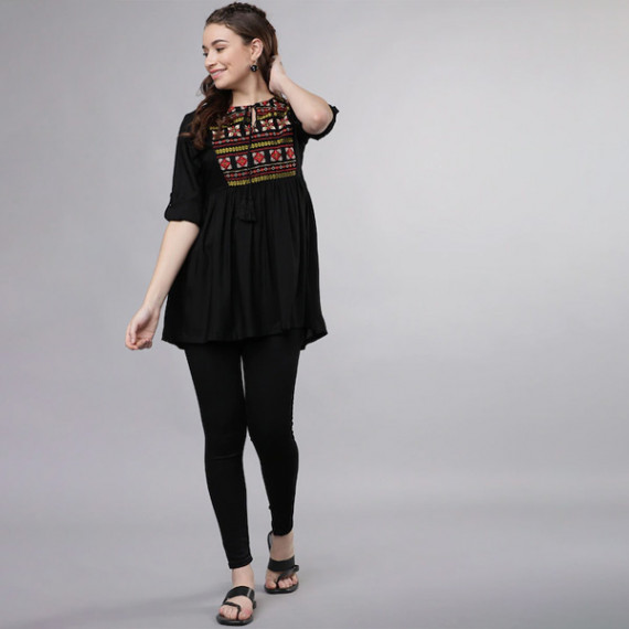 https://fazhionshore.com/products/women-black-solid-tunic