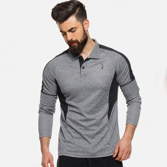 https://fazhionshore.com/products/men-grey-black-colourblocked-polo-collar-t-shirt