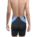 Men Charcoal Grey Speedofit Swimming Trunks