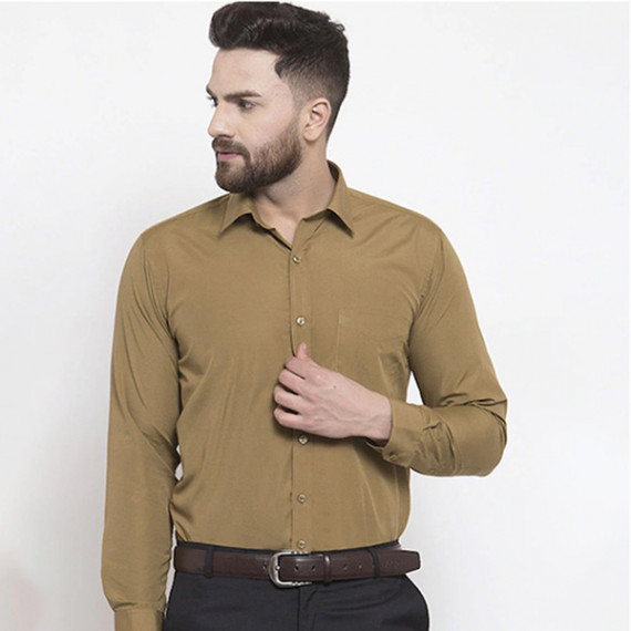 https://fazhionshore.com/products/men-khaki-slim-fit-solid-formal-shirt