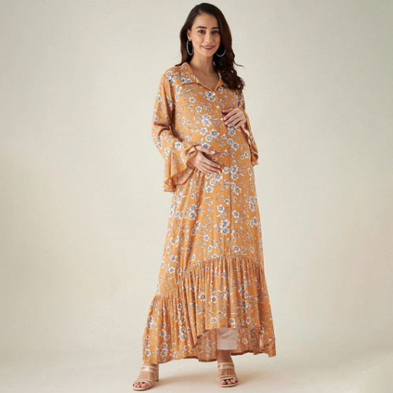 https://fazhionshore.com/products/floral-maternity-shirt-maxi-dress