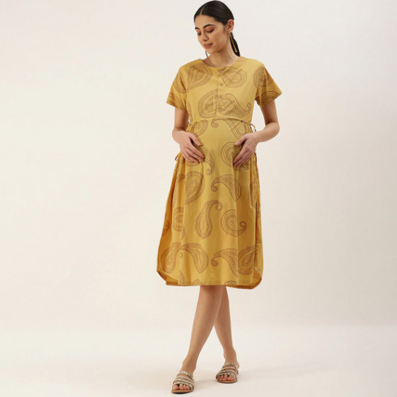 https://fazhionshore.com/products/pure-cotton-ethnic-motifs-printed-maternity-a-line-dress