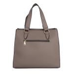 Brown Solid Shoulder Bag