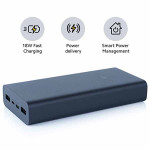 MI Power Bank 3i 20000mAh Lithium Polymer 18W Fast Power Delivery Charging | Input- Type C | Micro USB| Triple Output