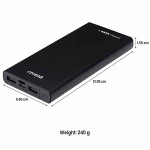 Croma 18W Fast Charge Power Delivery PD 10000mAh Lithium Polymer Power Bank with Aluminium Casing, Made in India